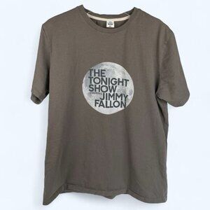 The Tonight Show Starring Jimmy Fallon T-shirt Unisex XL Gray Moon